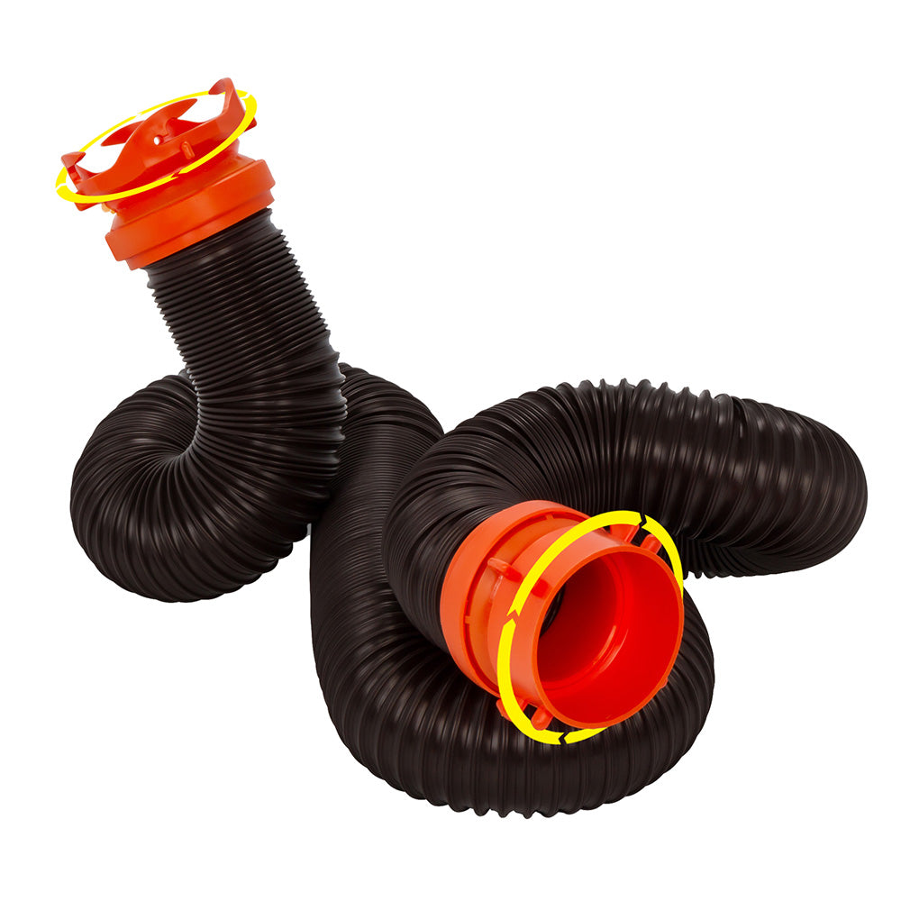Camco RhinoFLEX 10 Sewer Hose Extension w/Swivel Bayonet  Lug [39764] Online Sale