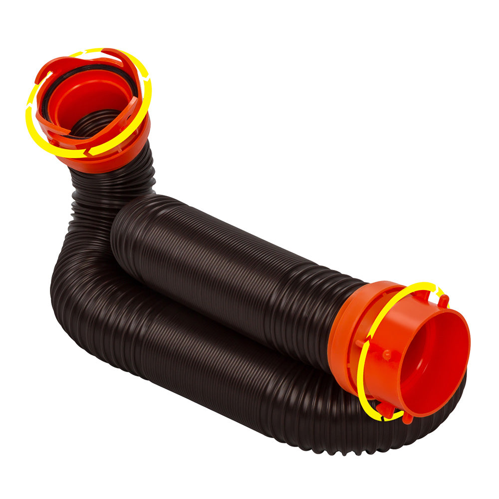 Camco RhinoFLEX 10 Sewer Hose Extension w/Swivel Bayonet  Lug [39764] Online Sale