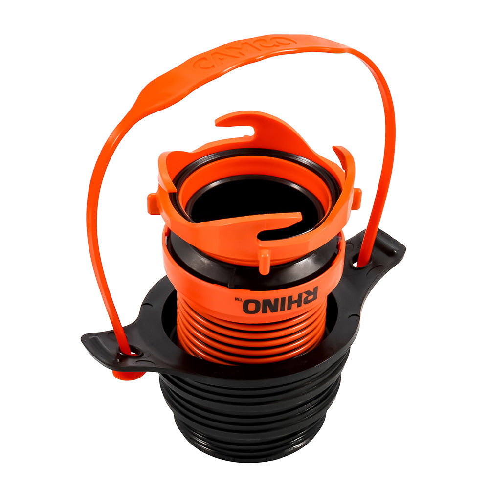 Camco Rhino Sewer Hose Seal Flexible 3 In 1 w/Rhino Extreme  Handle [39319] on Sale