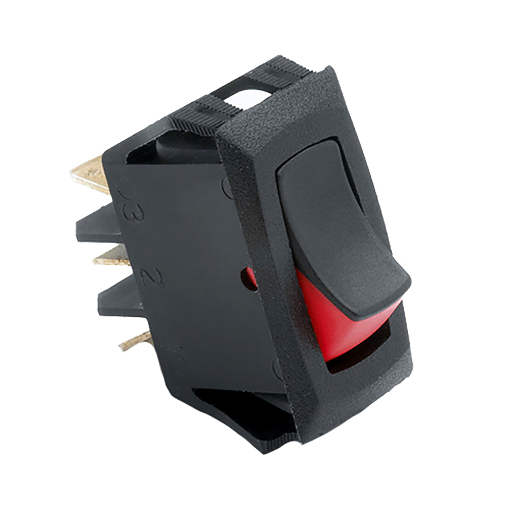 Cole Hersee Narrow Body Curved Rocker Switch SPST On-Off 3 Blade [54007-BP] Hot on Sale