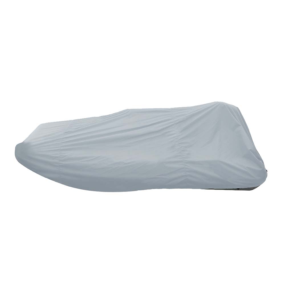 Carver Poly-Flex II Styled-to-Fit Boat Cover f/12.5 Blunt Nose Inflatable Boats w/Center Console – Grey [INFCC12BNF-10] Online Sale