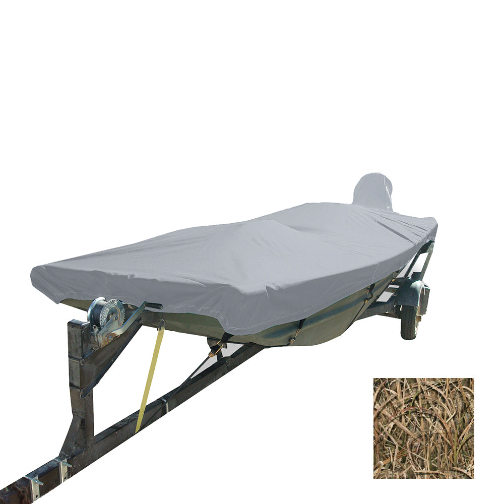 Carver Performance Poly-Guard Styled-to-Fit Boat Cover f/16.5 Open Jon Boats – Shadow Grass [74203C-SG] Hot on Sale