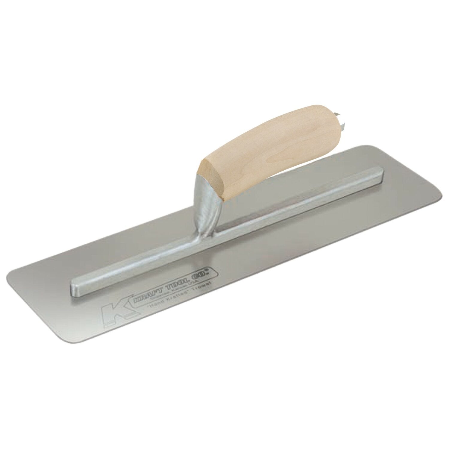 Kraft Tool CF333 16″ x 4″ Carbon Steel Silo Trowel with Camel Back Wood Handle Discount