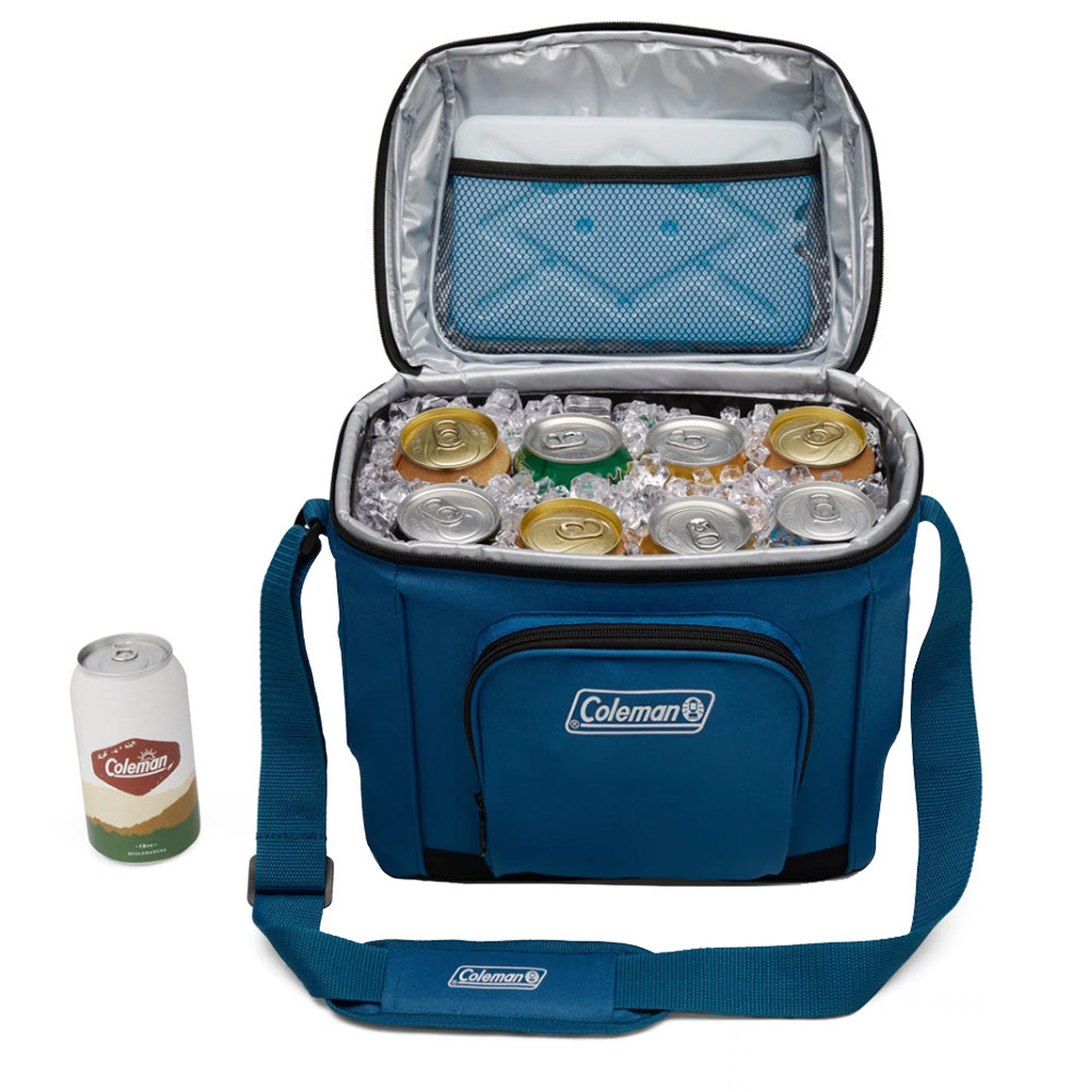 Coleman Chiller 16-Can Soft-Sided Portable Cooler – Deep Ocean [2158119] Sale