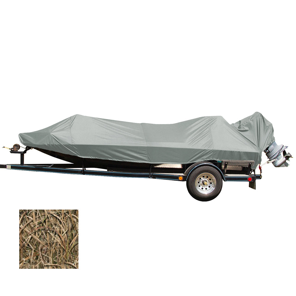 Carver Performance Poly-Guard Styled-to-Fit Boat Cover f/17.5 Jon Style Bass Boats – Shadow Grass [77817C-SG] Online Sale