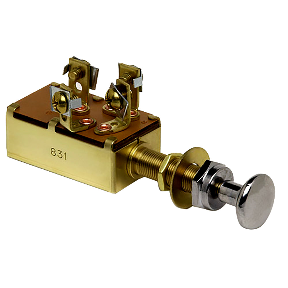 Cole Hersee Push Pull Switch SPDT Off-On1-On2 4 Screw [M-532-BP] Online now