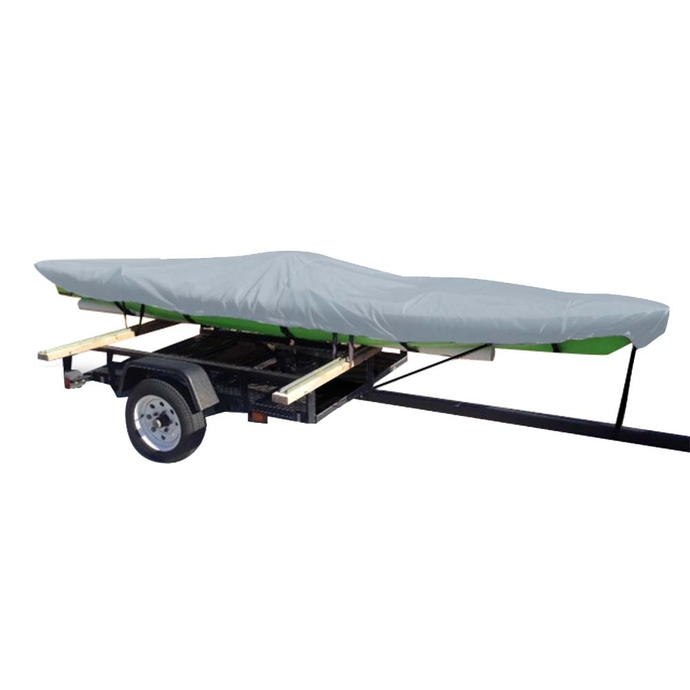 Carver Poly-Flex II Extra Wide Styled-to-Fit Cover f/13.5 Fishing Kayaks Trailerable- Grey [4013XF-10] Online Sale