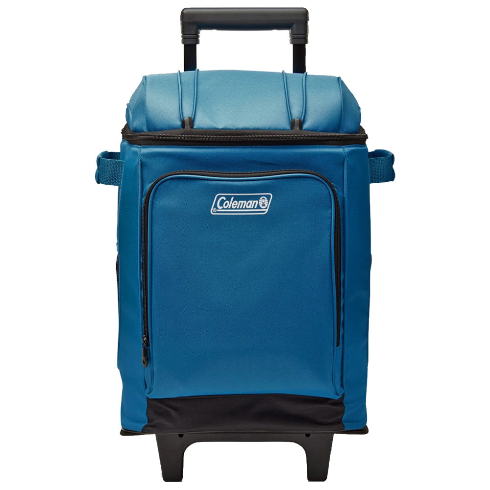 Coleman CHILLER 42-Can Soft-Sided Portable Cooler w/Wheels – Deep Ocean [2158120] Online Hot Sale