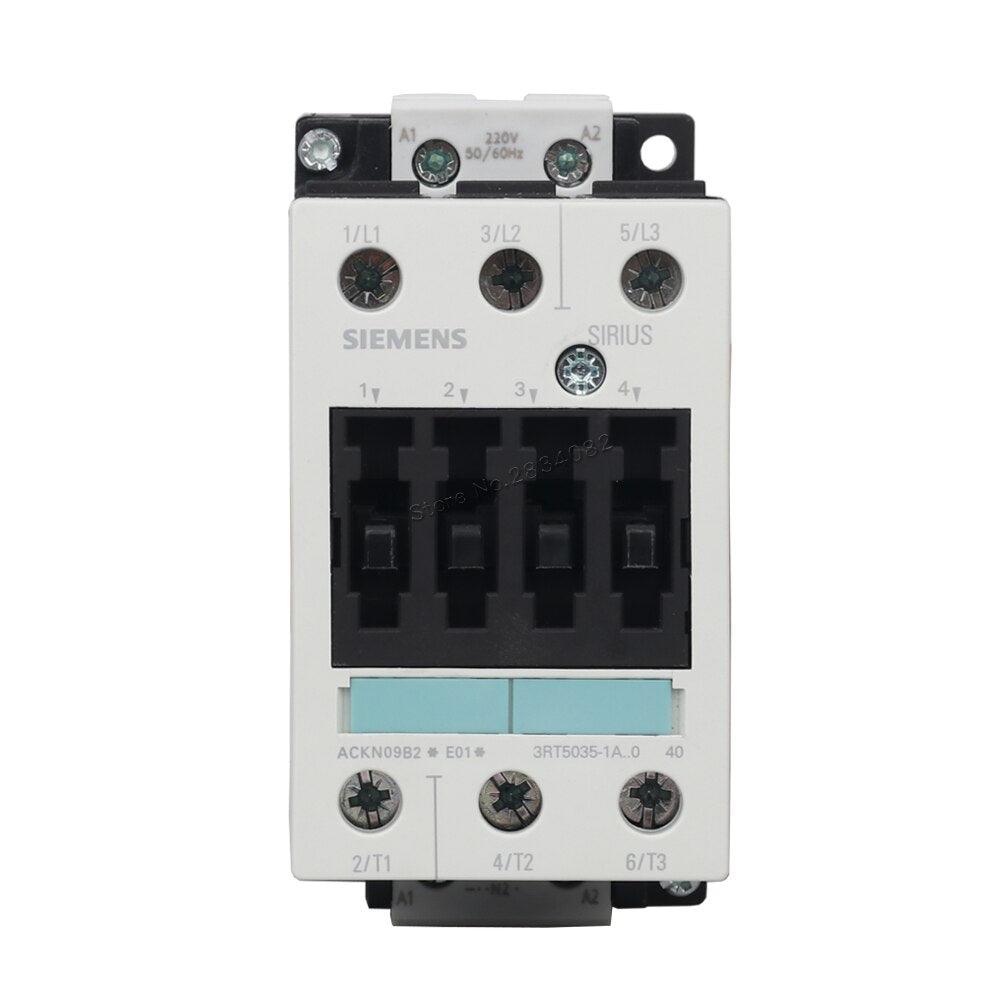 40A AC Contactor 220V 50/60Hz Coil Voltage AC 380V 3P 3NO Contactor 3RT5035-1AN20 SIEMENS Online Hot Sale