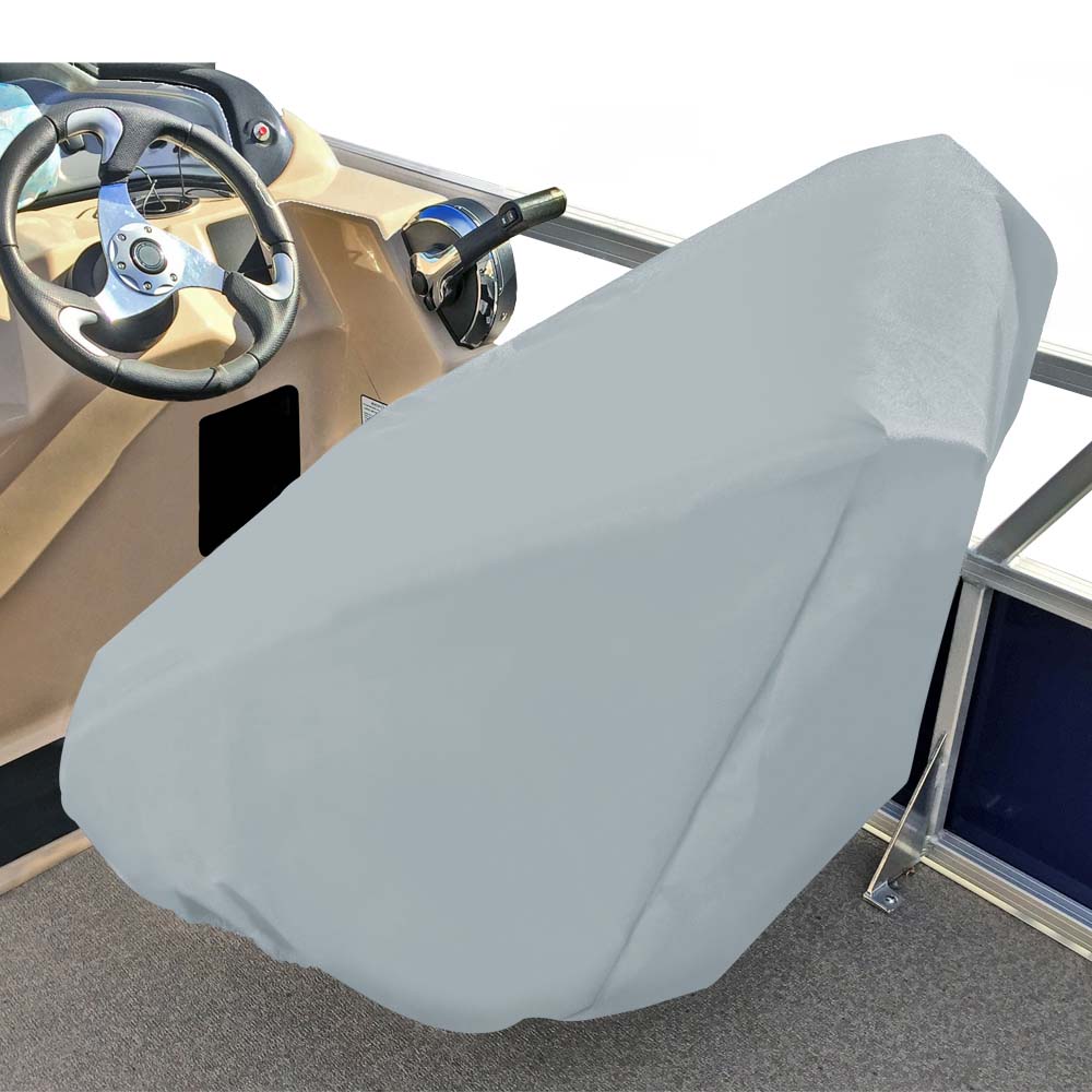 Carver Poly-Flex II Captains Chair Cover – Fits up to 32H x 26W x 25D – Grey [61061F-10] Online Sale