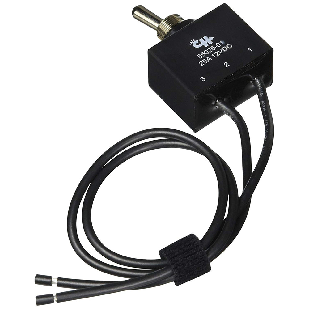 Cole Hersee Sealed Toggle Switch SPST (On)-Off 2 Wire [55025-01-BP] Supply