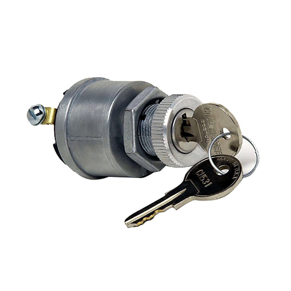 Cole Hersee 4 Position General Purpose Ignition Switch [9579-BP] on Sale