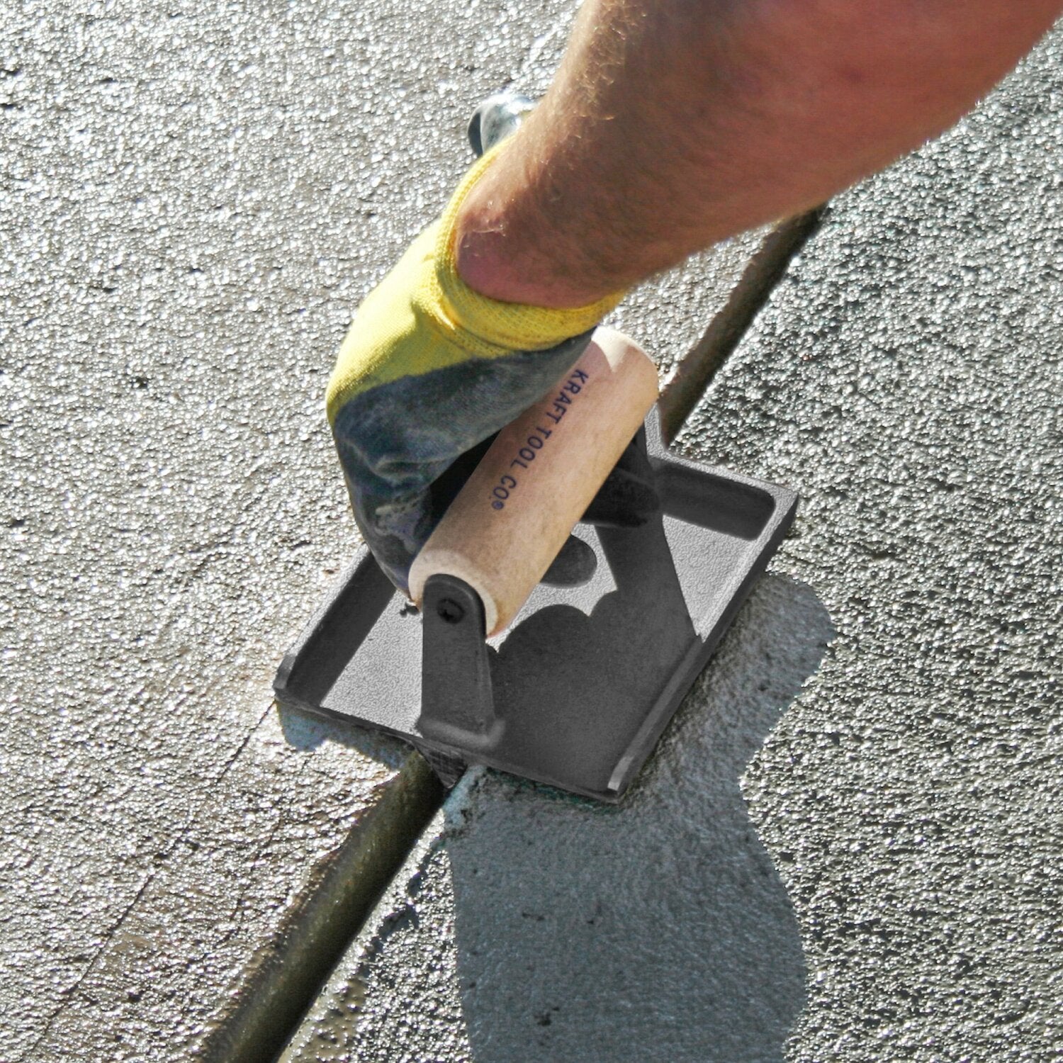 Kraft Tool CF299 6″ x 4-1/2″ 5/8″D Iron Groover with Wood Handle Online