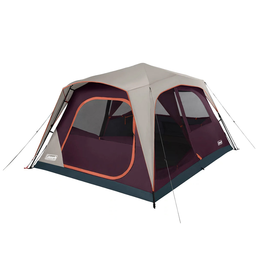 Coleman Skylodge 8-Person Instant Camping Tent – Blackberry [2000038276] Online Hot Sale