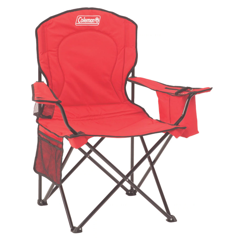 Coleman Cooler Quad Chair – Red [2000035686] Fashion