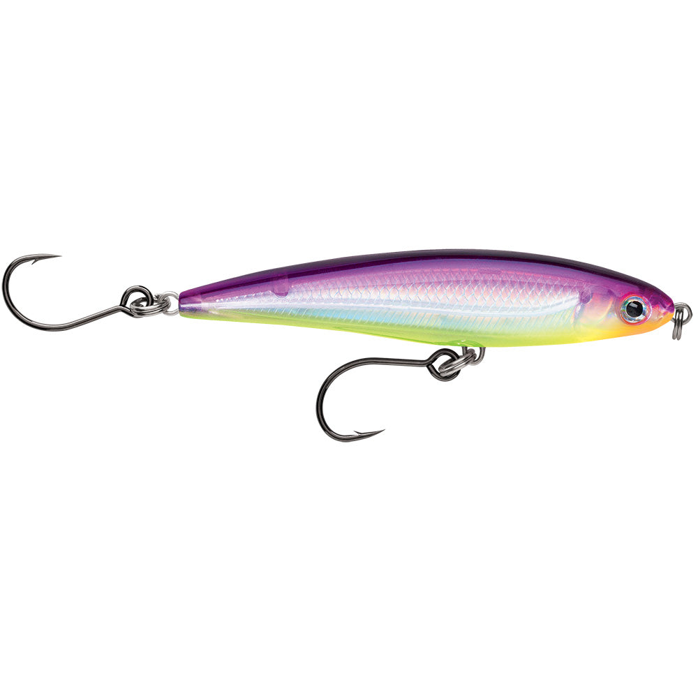 Rapala X-Rap Twitchin Minnow 4″ Purple Chartreuse [SXRT10PRCH] Fashion