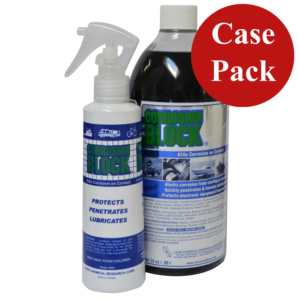 Corrosion Block 32oz Bottle with Pump – Non-Hazmat, Non-Flammable  Non-Toxic *Case of 4* [20032CASE] on Sale