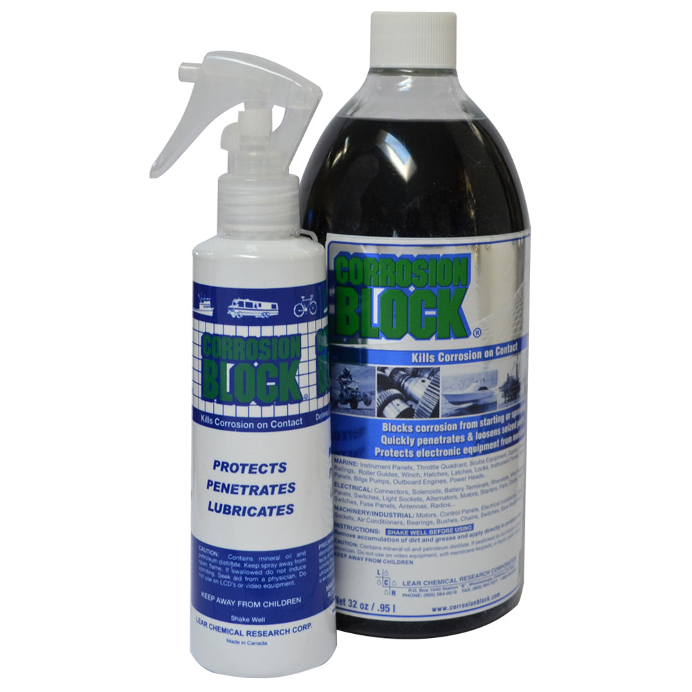 Corrosion Block 32oz Bottle w/Pump – Non-Hazmat, Non-Flammable  Non-Toxic [20032] Online