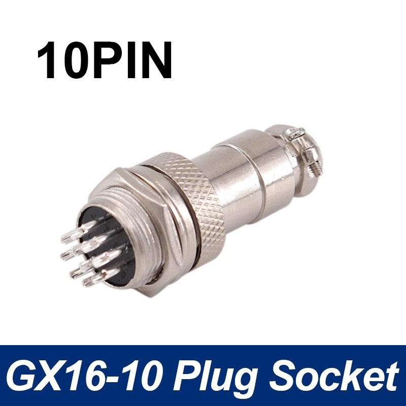 5/8′ GX16  Aviation Cable Connector  2Pin-10pin Male Plug & Female Socket Connectors Supply