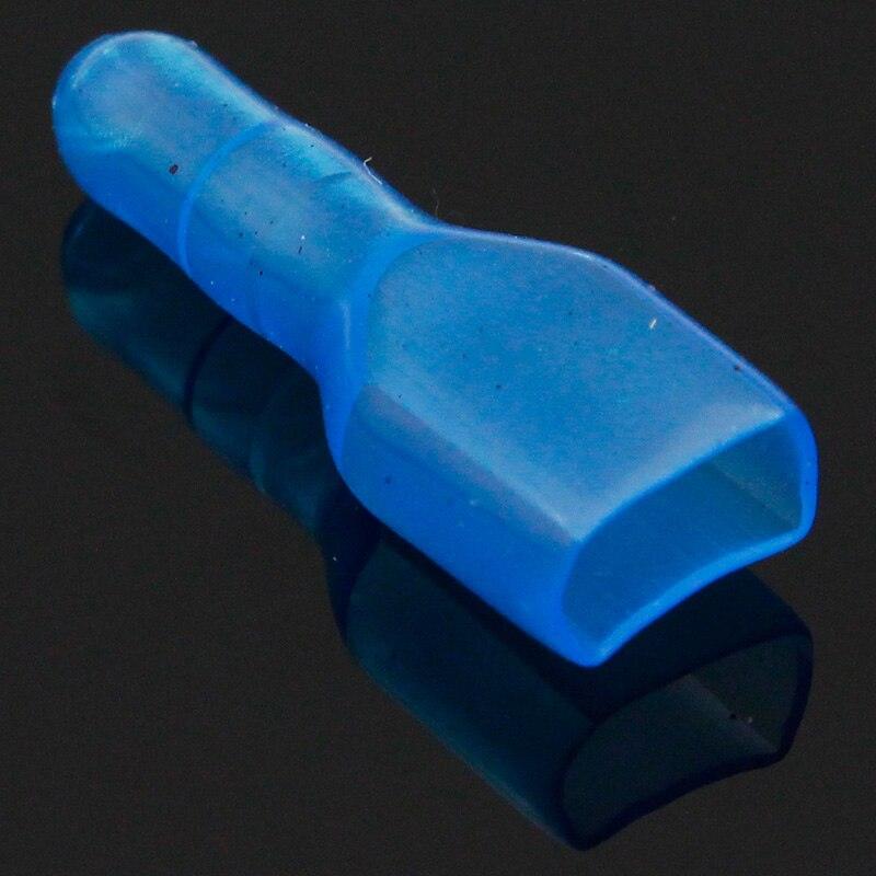 50pcs Cover Case for 6.3mm Crimp Terminal Spade Connector 6.3 terminal cap Online Sale