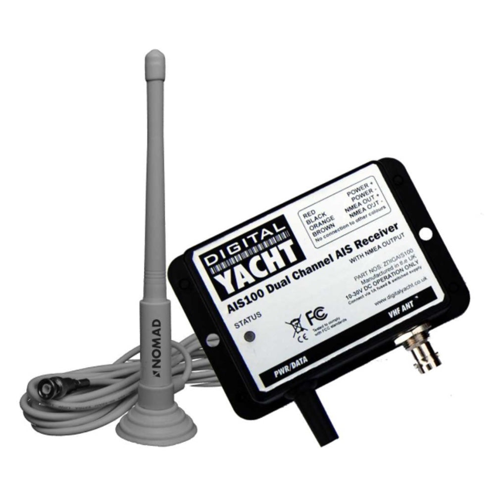 Digital Yacht AIS100 AIS USB Receiver w/QMax Portable Antenna [ZDIGAIS100QMA] Discount