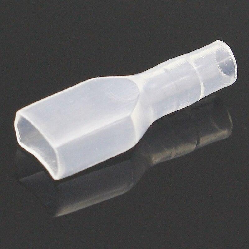 6.3mm 100 sets BRASS Crimp Terminal 100pcs Female Spade Connector + 100pcs Male Spade Connector+ 200pcs Case Supply