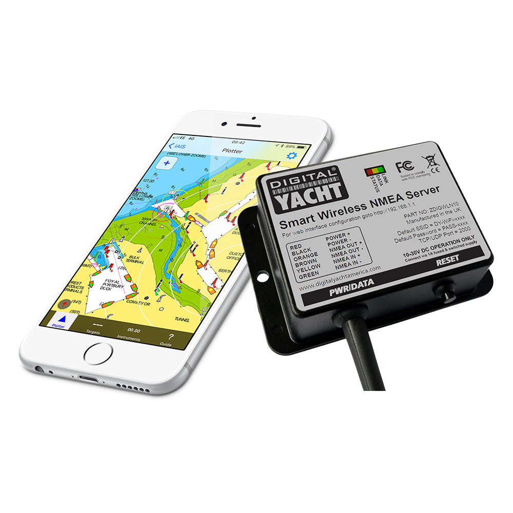 Digital Yacht WLN10 Smart NMEA to WiFi Converter – 4800 Baud [ZDIGWLN10SM] Online Hot Sale
