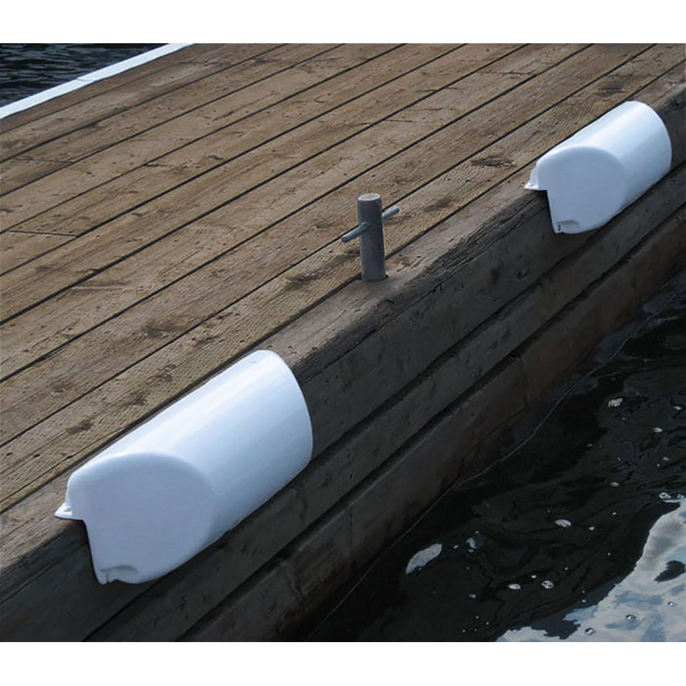 Dock Edge Dolphin Dockside Bumper 7″ x 16″ Straight – White [1060-W-F] Fashion