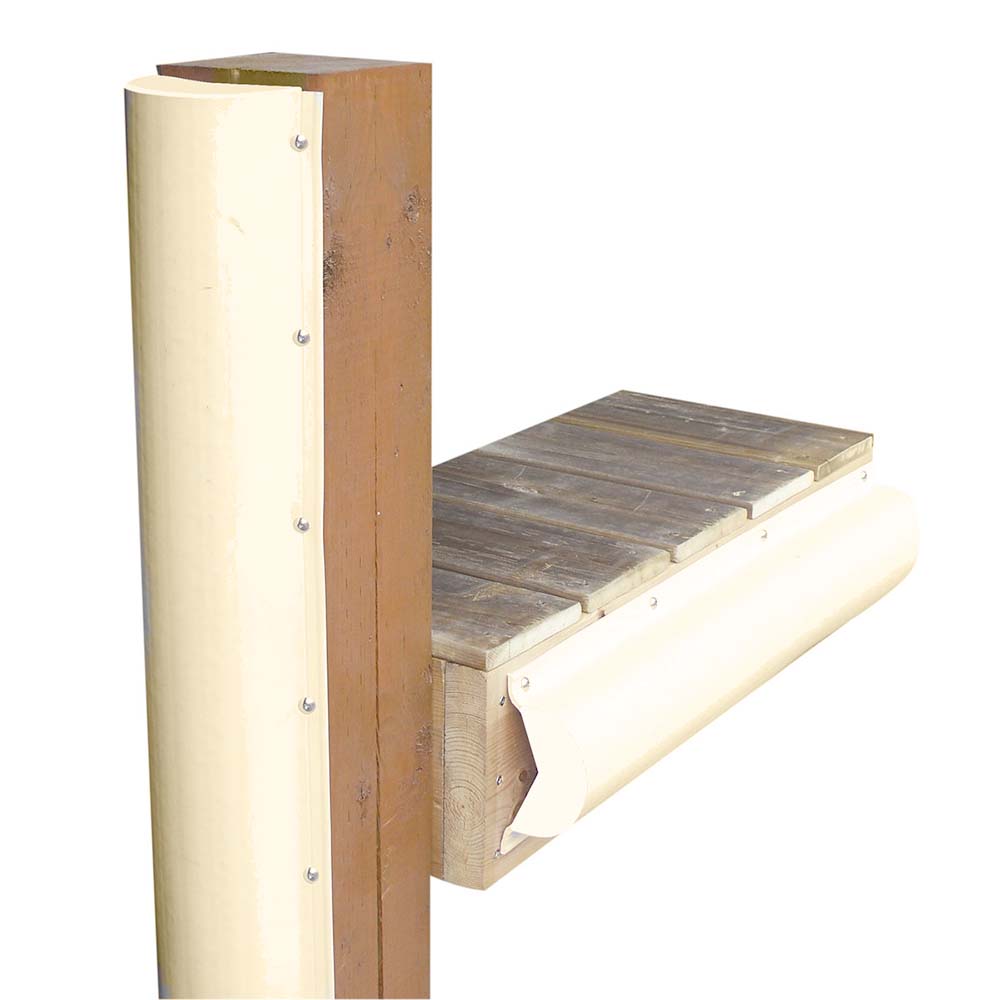 Dock Edge Piling Bumper – One End Capped – 6 – Beige [1020SF] Online now