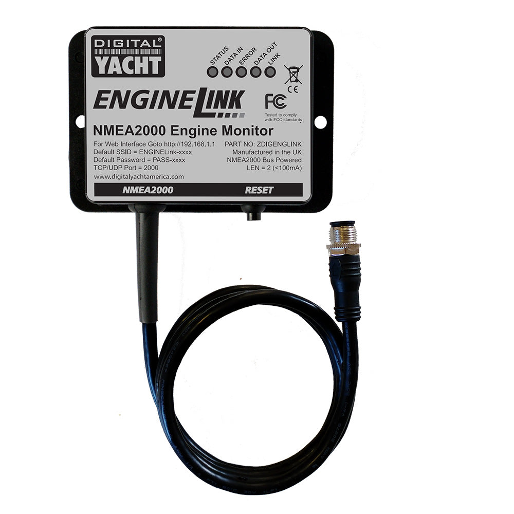 Digital Yacht Engine Link NMEA 2000 Engine Monitor [ZDIGELINK] Fashion