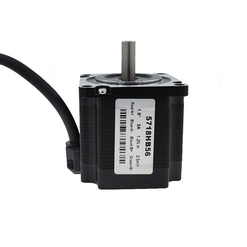 57BYG stepper motor 56mm 2 phase 1.8 degree 3A 1.2N.m hybrid driver motor Nema 23 Step Motor Hot on Sale