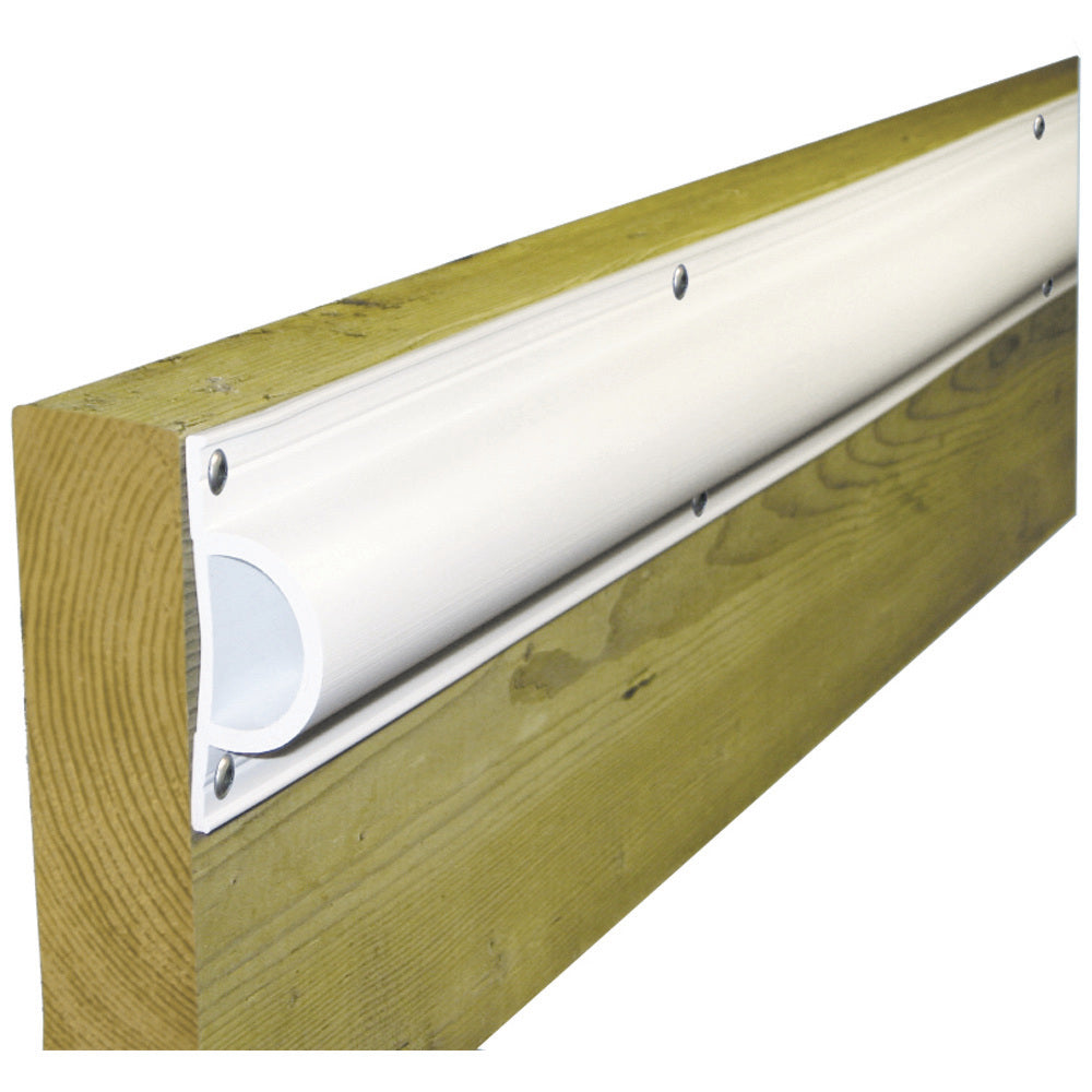 Dock Edge Standard “D” PVC Profile 16ft Roll – White [1190-F] Sale