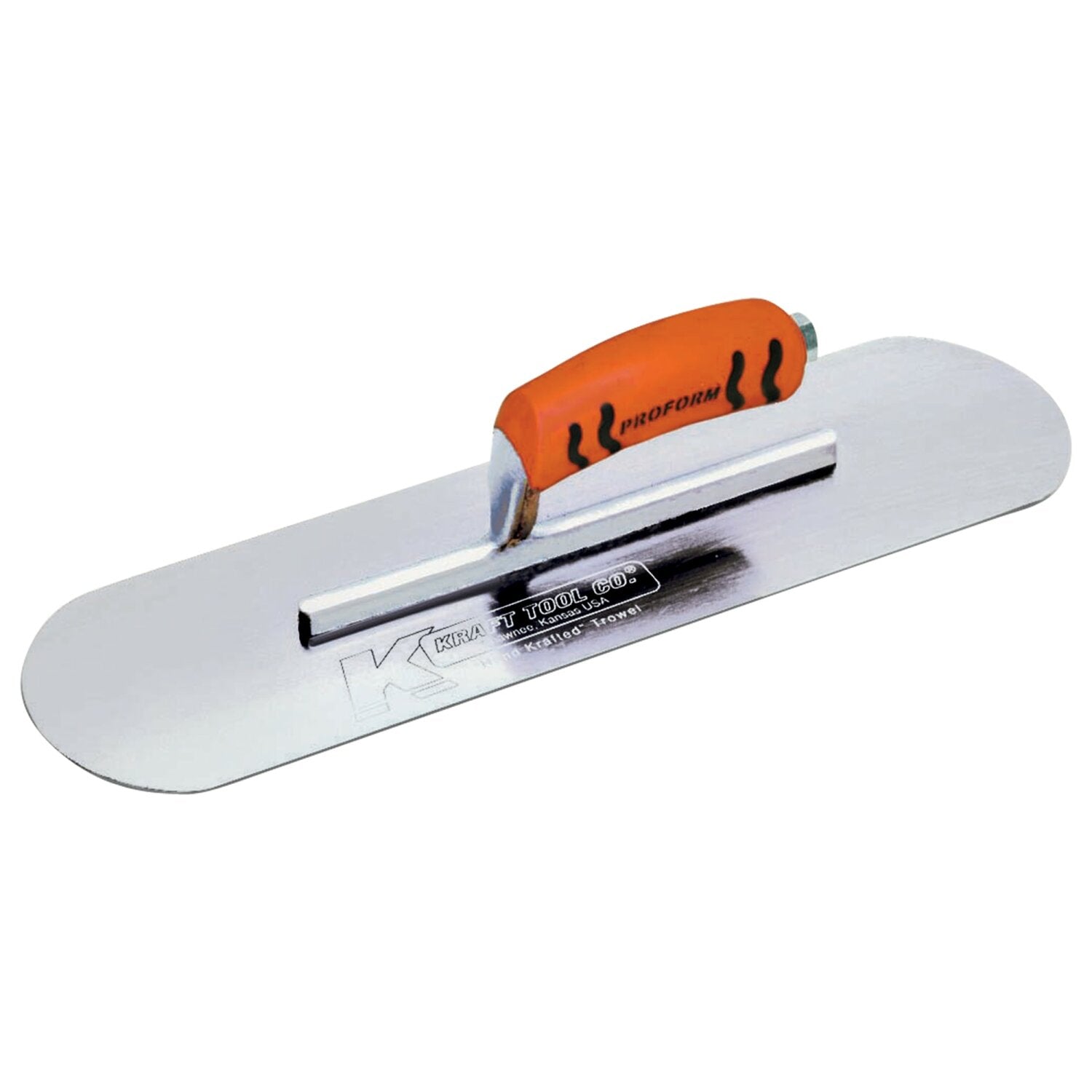 Kraft Tool CF492PF 14″ x 3″ Chrome No Burn Pool Trowel with ProForm Handle on Sale