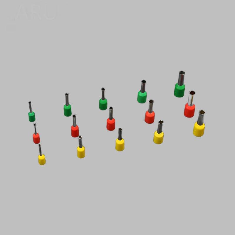 600pcs/lot 3 Colors 15 Types Tube insulating Terminals Connector|  22~12AWG Hot on Sale