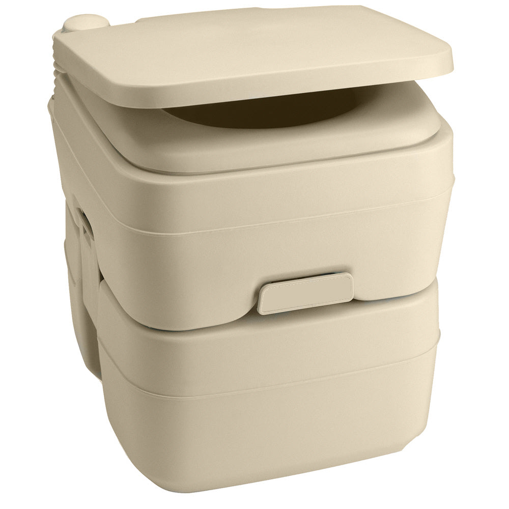 Dometic 965 Portable Toilet w/Mounting Brackets- 5 Gallon – Parchment [311096502] Discount