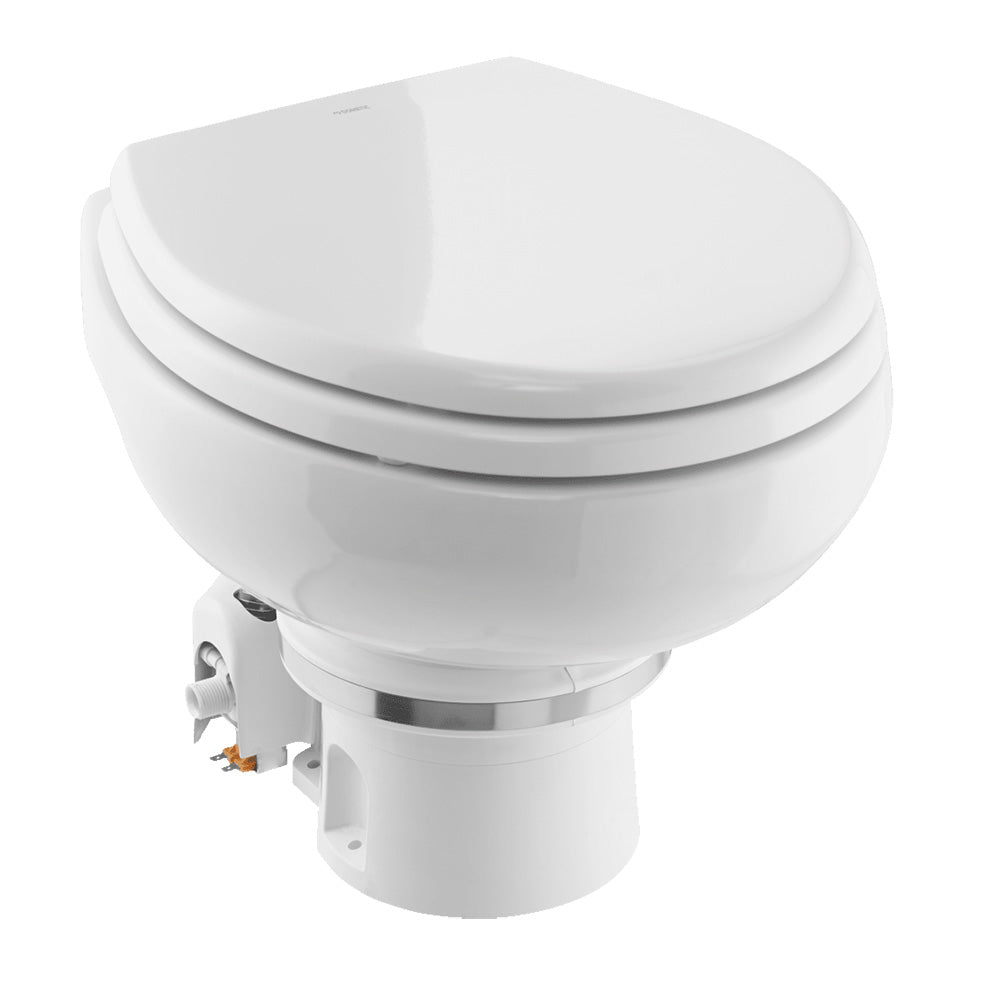 Dometic MasterFlush 7120 White Electric Macerating Toilet w/Orbit Base – Freshwater – 24V [9610007271] Fashion