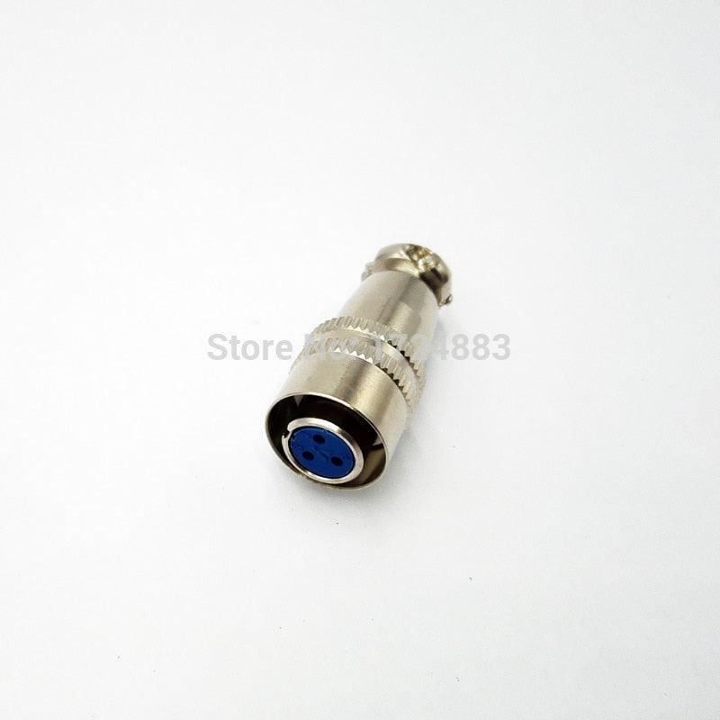 8mm connector plug XS8 2Pin – 4Pin connector Socket Male Female Push pull self-locking complete set Discount