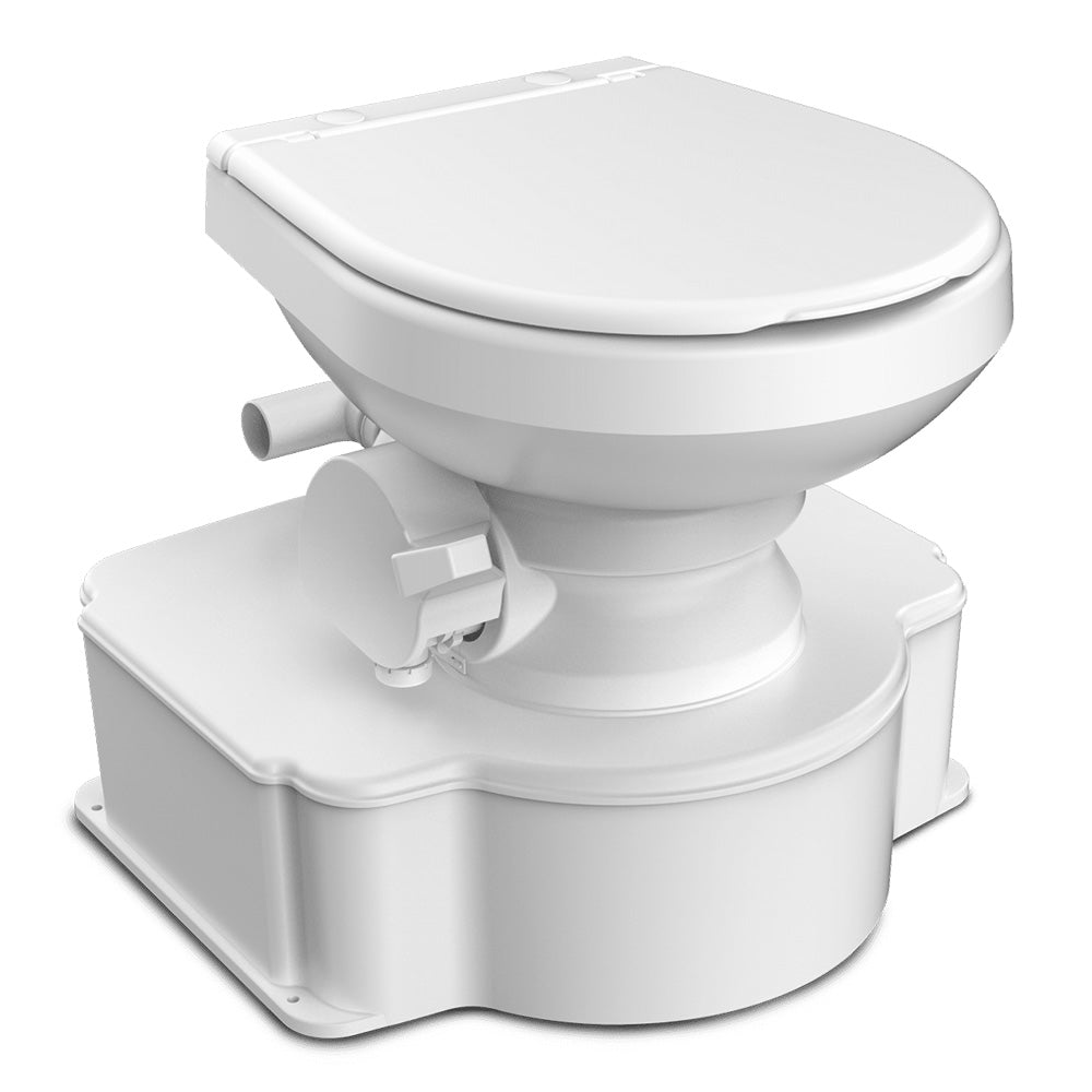 Dometic White M65 Marine Gravity Toilet – Standard Seat Size w/Foot Pedal [312070001] Discount