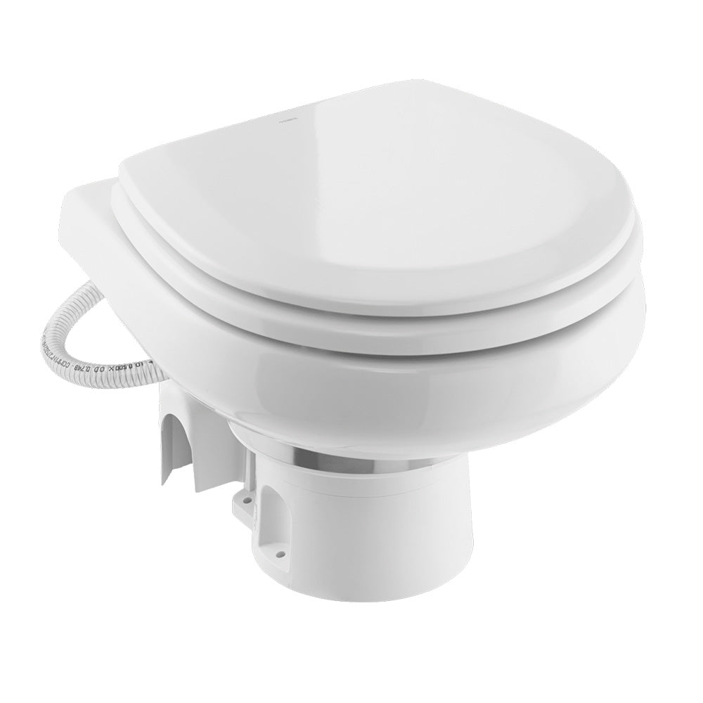 Dometic MasterFlush 7260 White Electric Macerating Toilet w/Orbit Base – Raw Water – 12V [9610007285] Online Sale