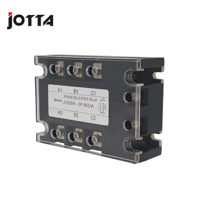 80A DC control AC SSR Three Phase Solid State Relay Online Sale