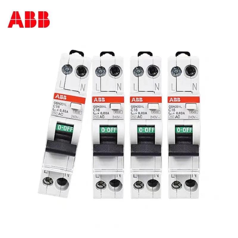 ABB-  1 Modular RCBO Breaker GSN201L|  1P+N 6A-25A Online Hot Sale