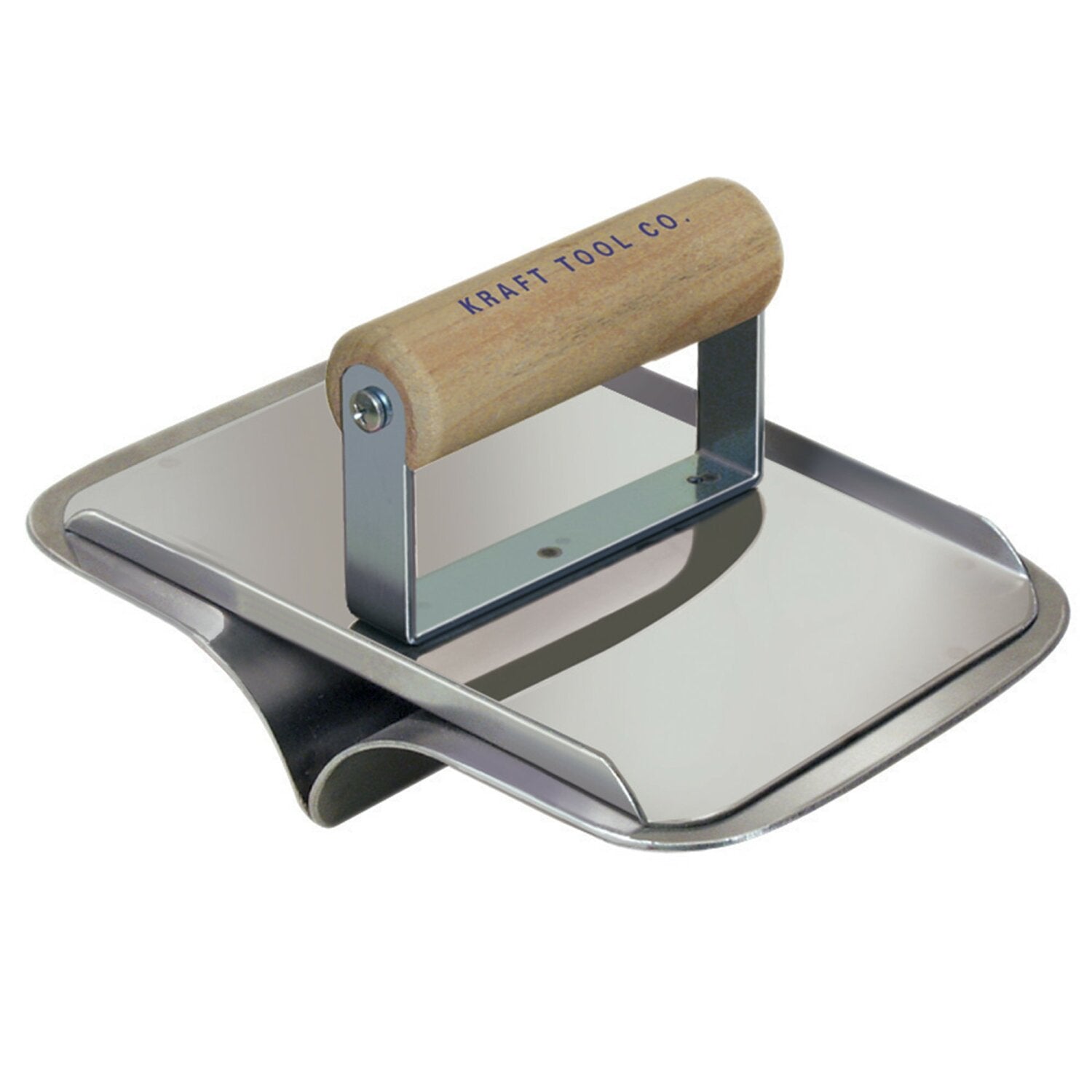 Kraft Tool CF660 6″ x 6″ 1-1/2″R 1-1/2″Bit Stainless Steel Deco Hand Groover with Wood Handle Fashion