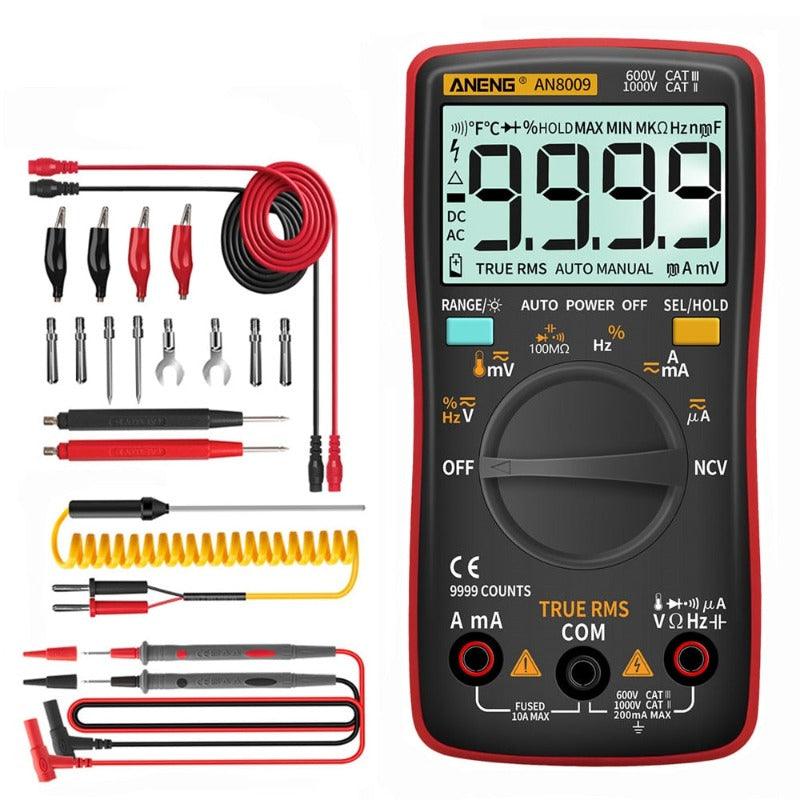 ANENG- AN8009 Digital Multimeter Transistor Testers| Capacitor True-RMS Tester Fashion