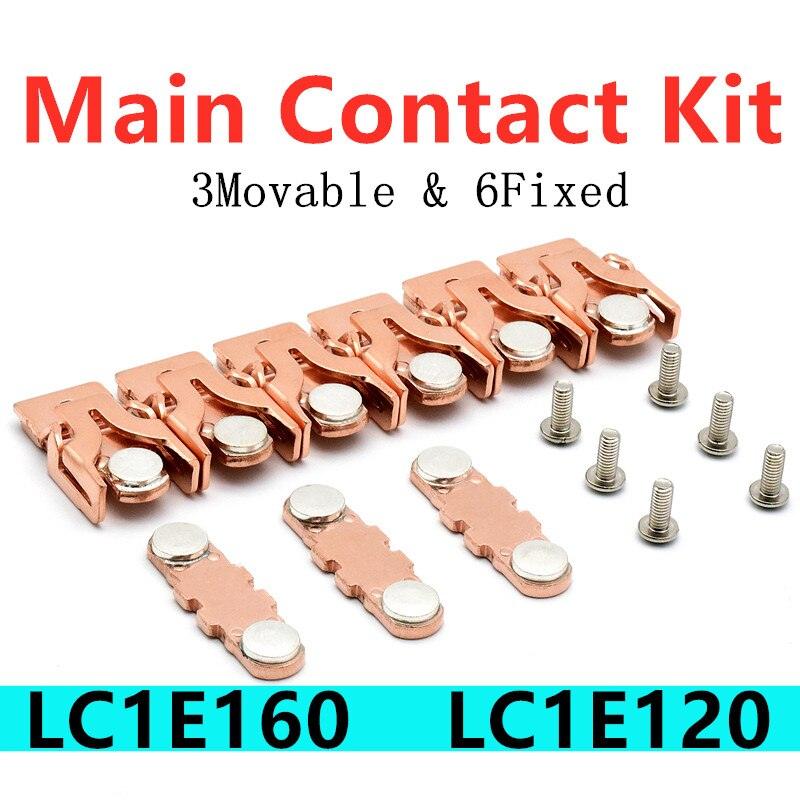 AC Magnetic Contactor Accessories (for SCHNEIDER) LC1E160| Main Contact Kit LC1E120 Discount
