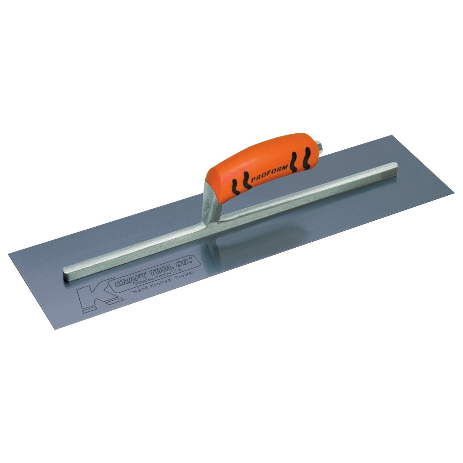 Kraft Tool CF743BPF 24″ x 4″ Blue Steel Cement Trowel with ProForm Handle Discount