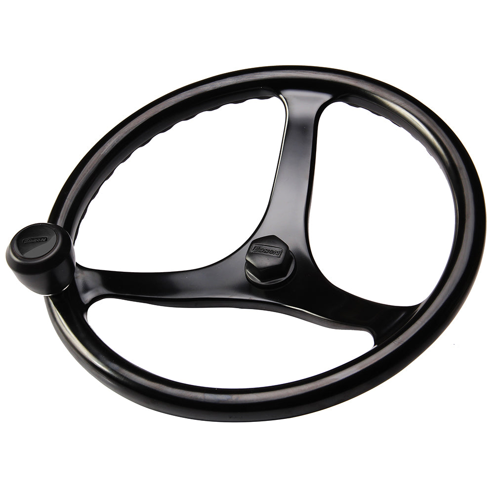 Edson “Special Ops” Powerwheel – Black w/Black Nut  Knob [1710BL-13B-KIT] on Sale