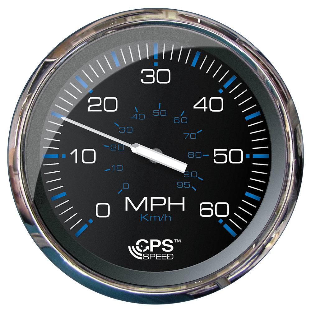 Faria Chesapeake Black 5″ Studded Speedometer – 60 MPH (GPS) [33761] Fashion