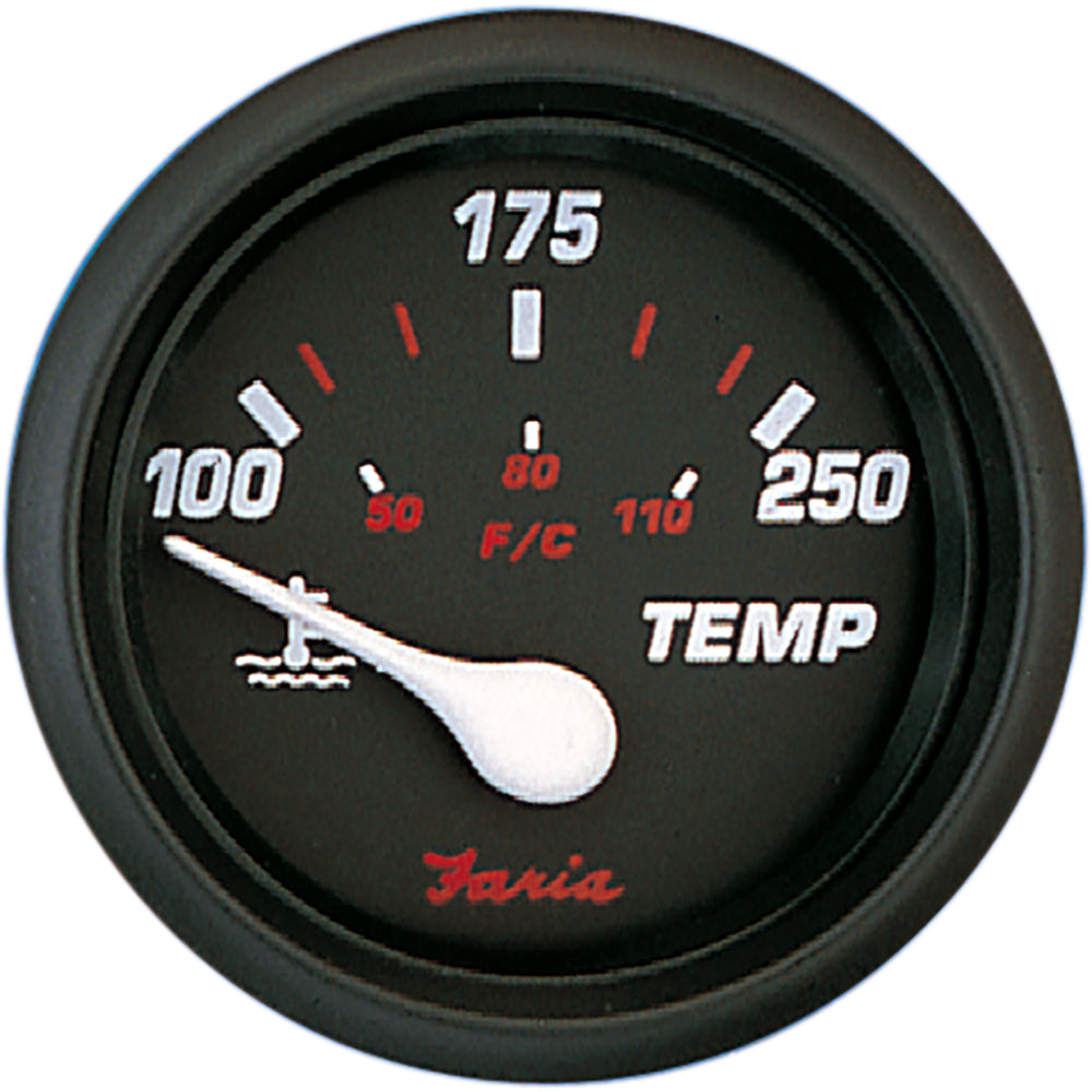 Faria Professional Red 2″ Water Temp [14604] Fashion