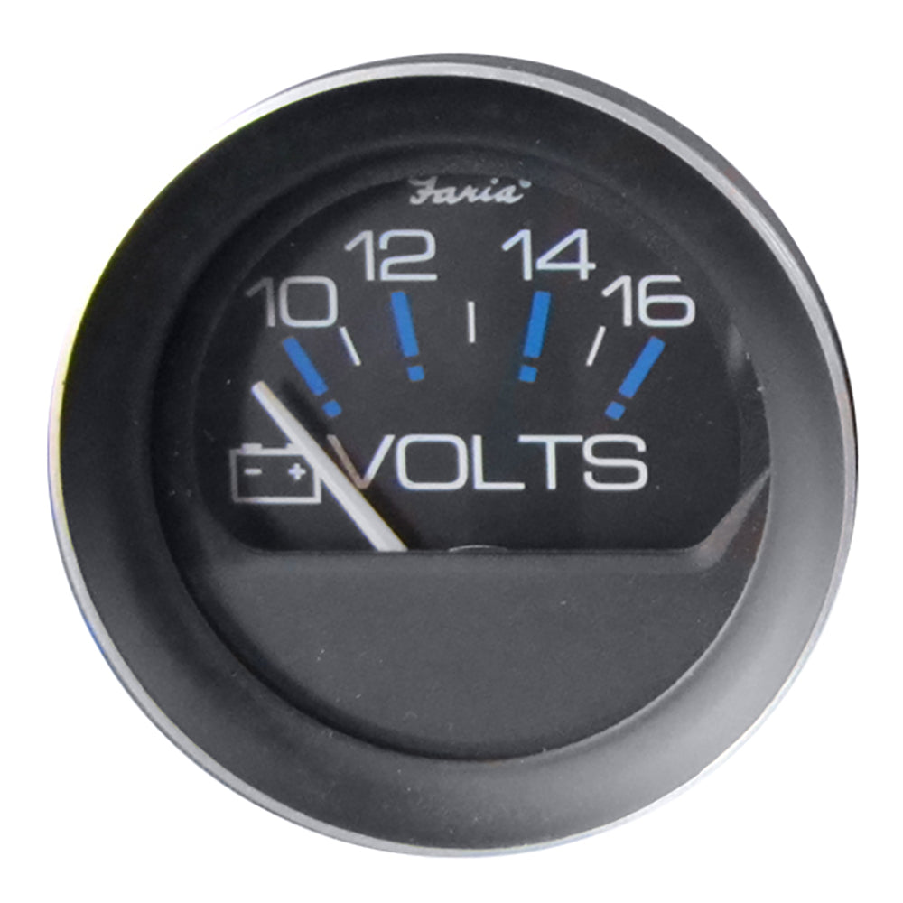 Faria Coral 2″ Voltmeter (10-16 VDC) [13010] Online