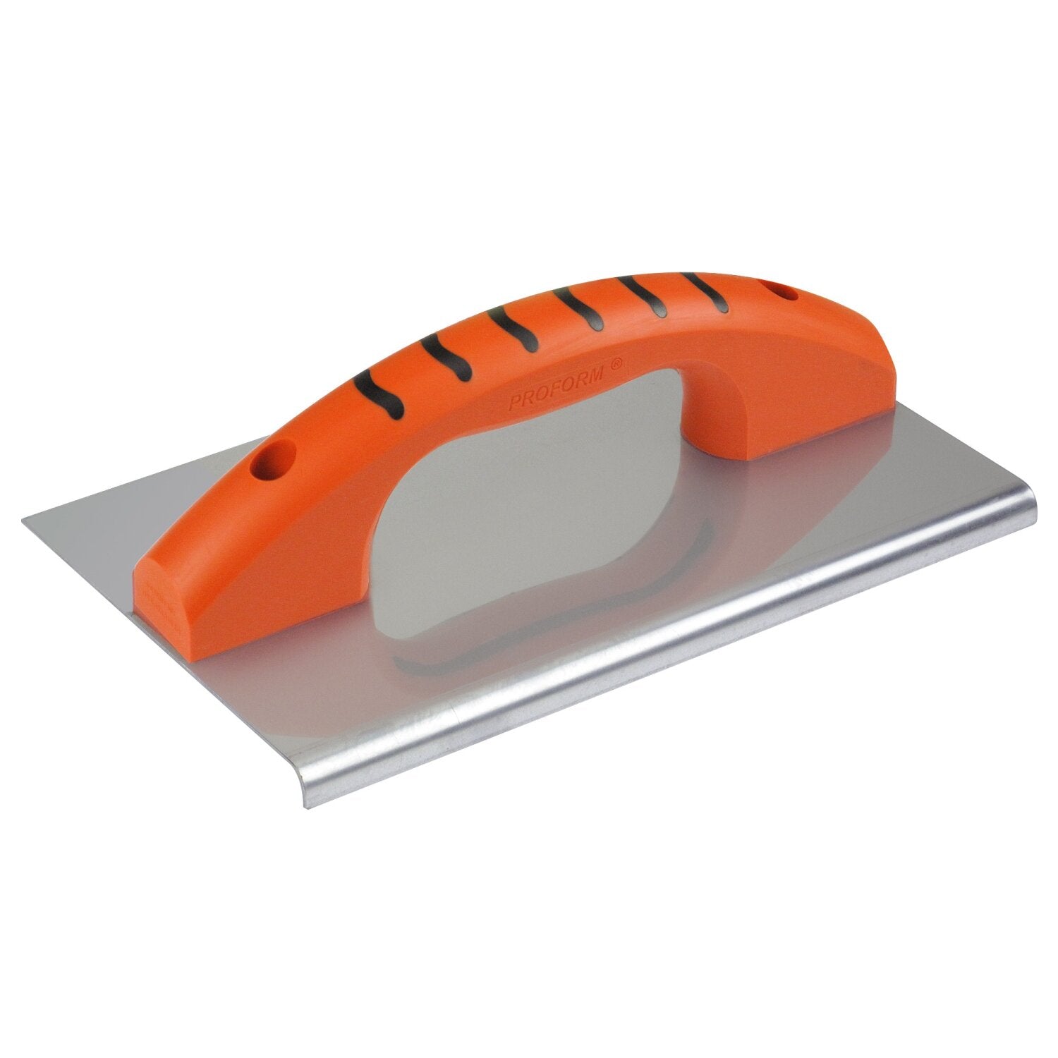 Kraft Tool CF904PF 10″ x 6″ 3/4″R Stainless Steel Hand Edger with ProForm Float Handle on Sale
